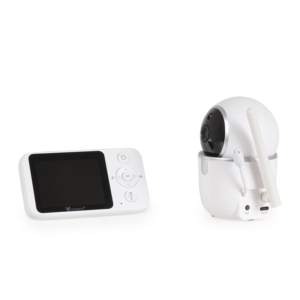 CALLISTO bébimonitor, bébiőr LCD 7cm kijelzővel FEHÉR