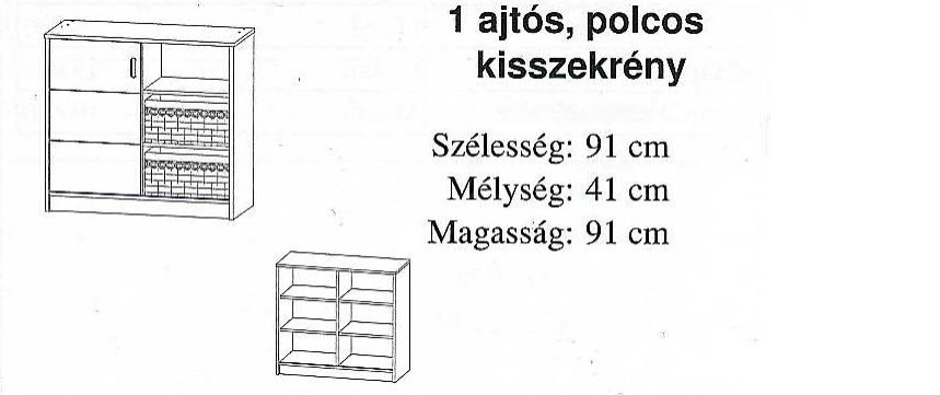 Alda Classic toldalék komódhoz