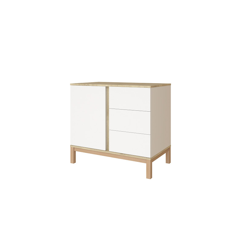 Loop-White & Oak 2-es komód