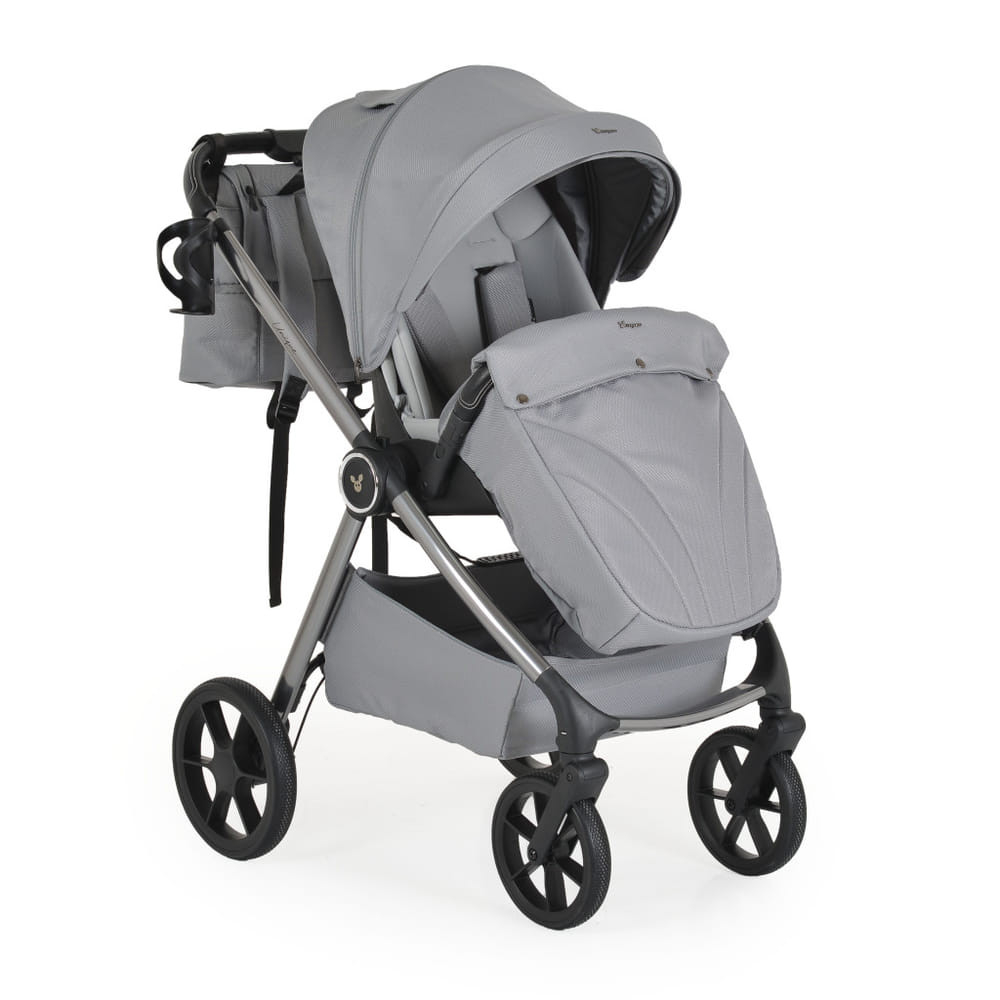 Cangaroo Unique 3in1 Multifunkciós babakocsi Silver