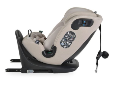 GTS autós ülés 40-150cm SPS, 360fokban forgatható BÉZS