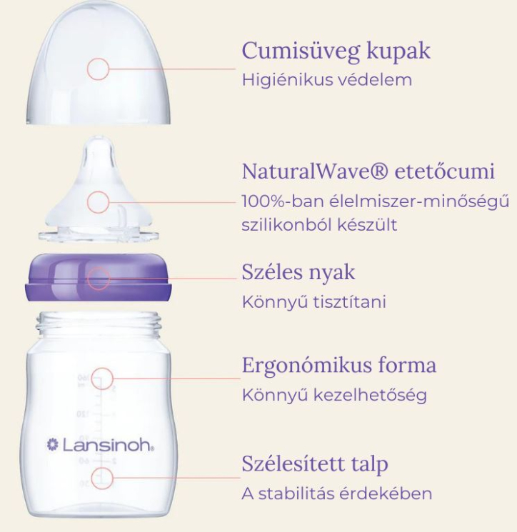 Lansinoh 160ml cumisüveg