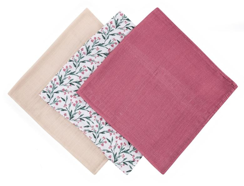 Petit&Mars 3db-os bambusz textil pelenka 
