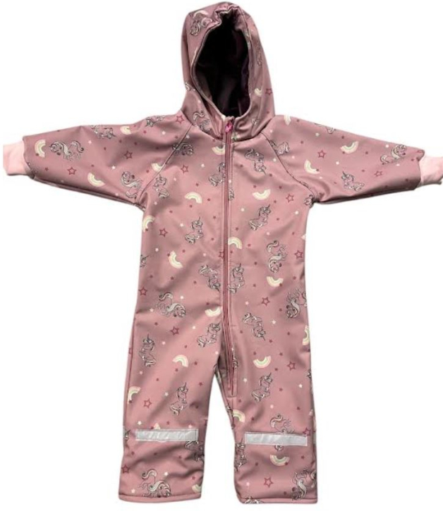 Wikids softshell overall kék