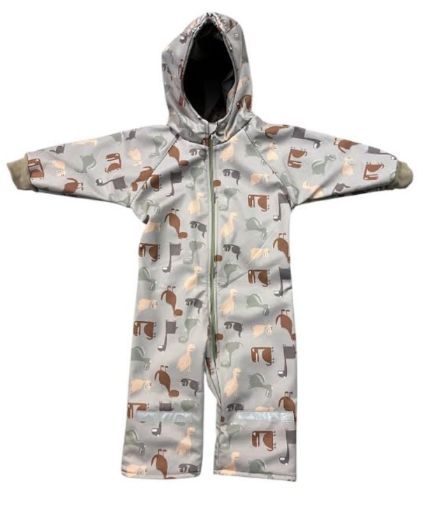 Wikids softshell overall kék